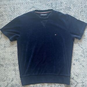 Tommy Hilfiger Navy Blue terry cloth T-Shirt